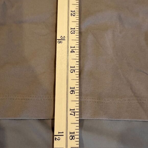 NEW! NINETY PERCENT Organic Cotton Crop Crew Button Neck Top Pebble OverSized XS - Picture 11 of 14